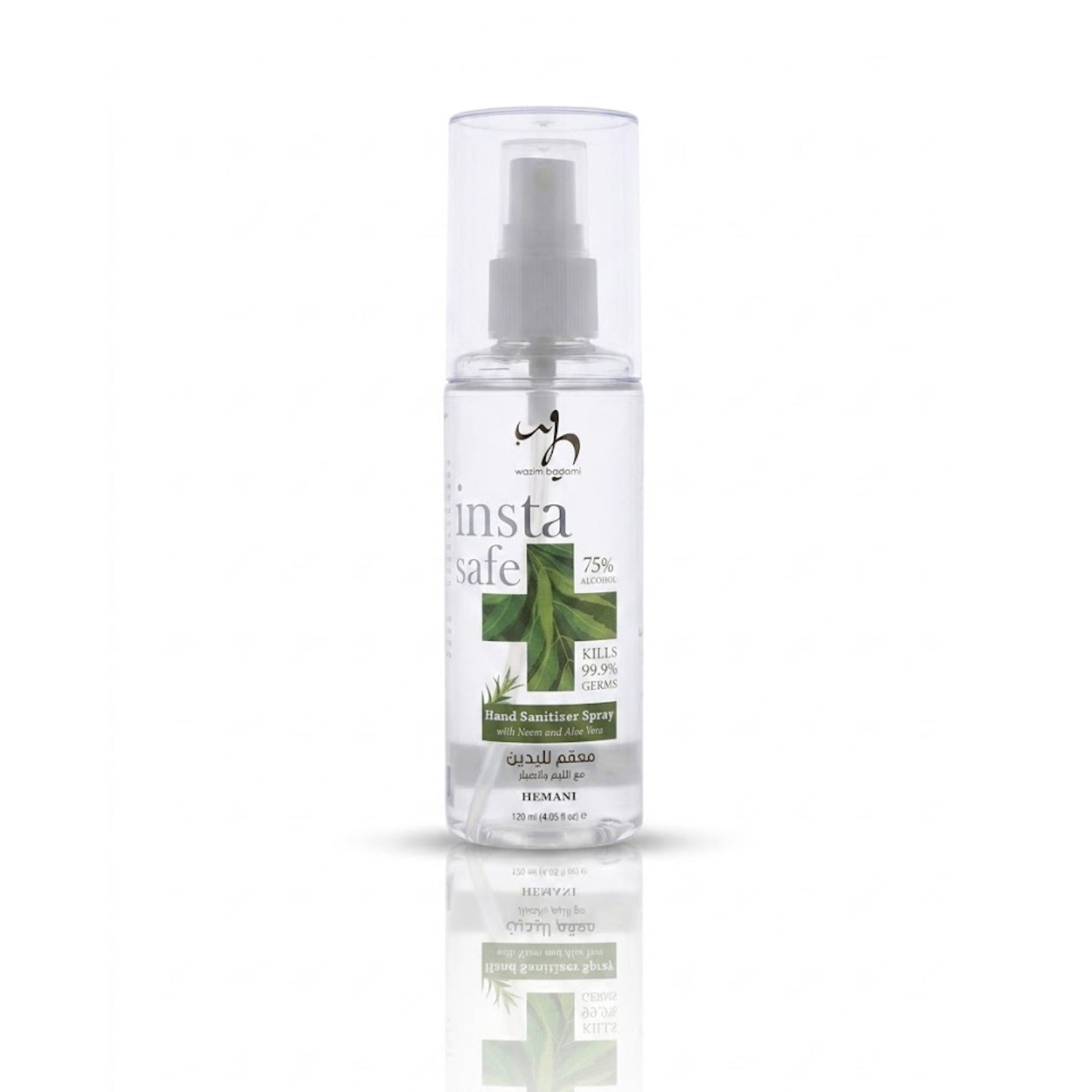 Insta Safe Hand Sanitizer Spray with Neem and Aloe vera