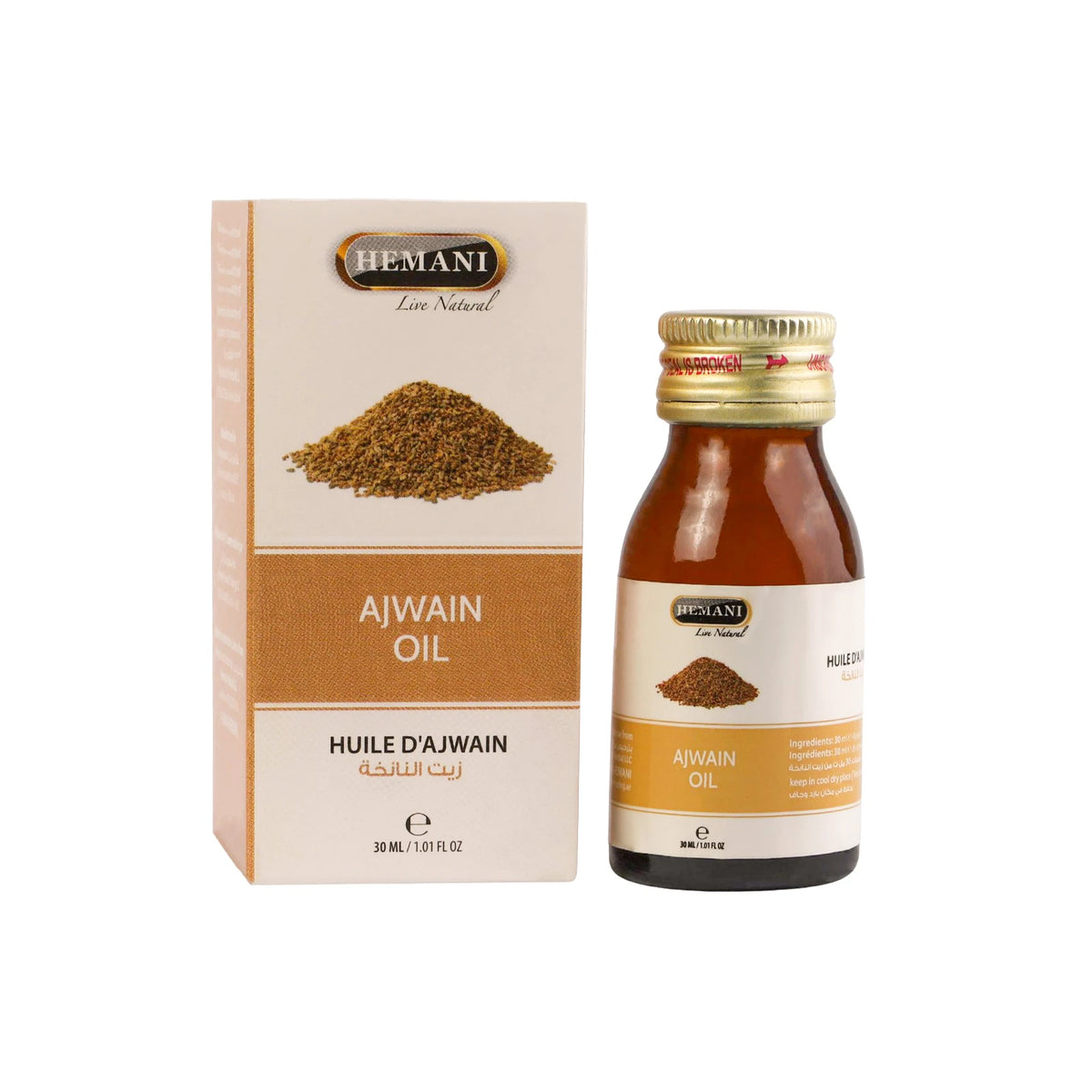 Herbal Oil 30ml - Ajwain