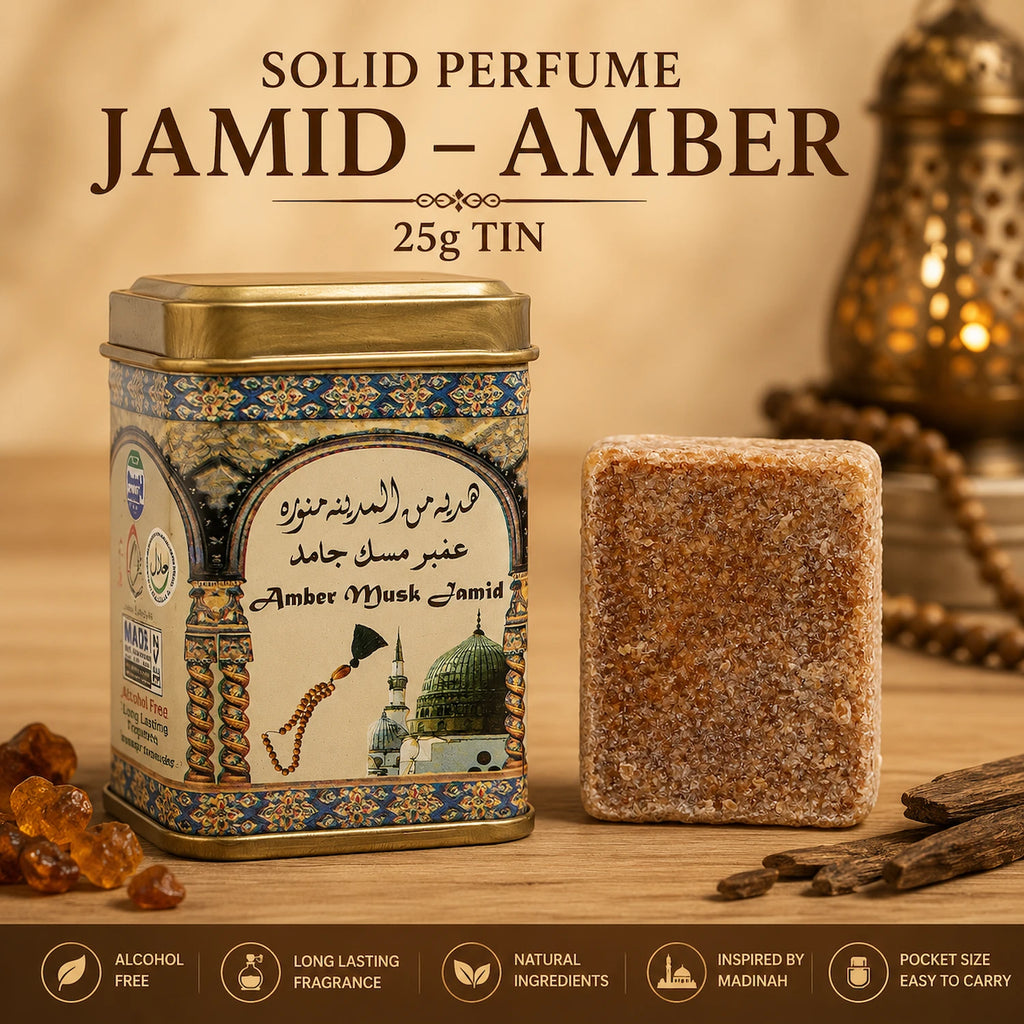 Solid Perfume Jamid - Amber 25g Tin
