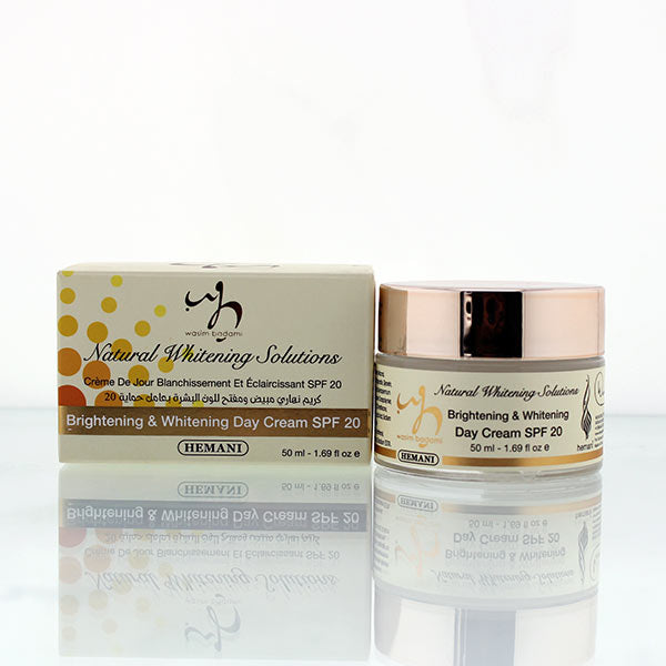 Natural Whitening Solutions - Brightening and Whitening Day Cream SPF 20