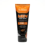 Men's face wash with Vitamin C, orange & hyaluronic acid for deep hydration and brighter complexion