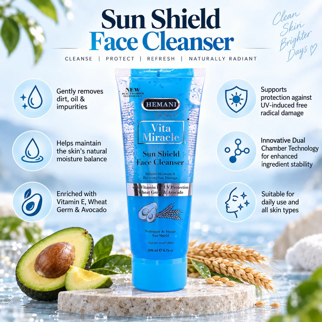 Vita Miracle Sun Shield Face Cleanser