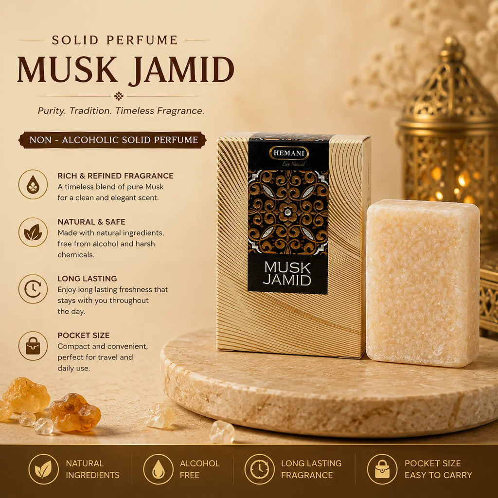 Solid Perfume Jamid - Musk 25gm