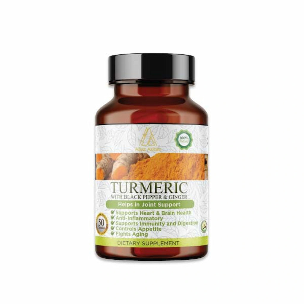 Herbal Dietary Supplement – Turmeric with Black Pepper & Ginger Oil Capsule| Aijaz Aslam