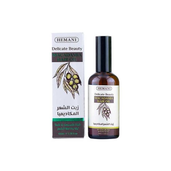 Herbal Hair Oil - Macadamia (100ml) | Hemani Herbal - A Natural Lifestyle  Solution