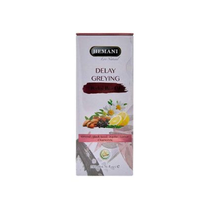 Picture of Delay Greying Herbal Hair Oil 200ml