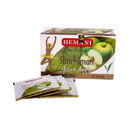 Picture of Slim & Smart Herbal Slim Tea with Green Apple Flavor – 20 Tea Bags