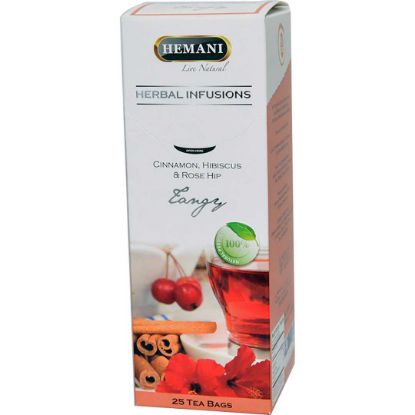 Picture of Herbal Tea Infusions - Tangy Hibsiscus, Rosehip & Cinnamon (25 Tea Bags)