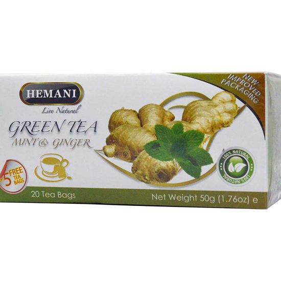 Picture of Green Tea - Mint & Ginger (20 Tea Bags)
