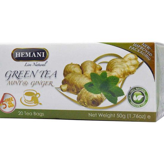Picture of Mint & Ginger Green Tea - 20 Tea Bags