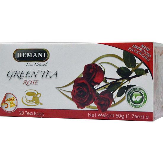 Picture of Rose Green Tea - 20 Tea Bags