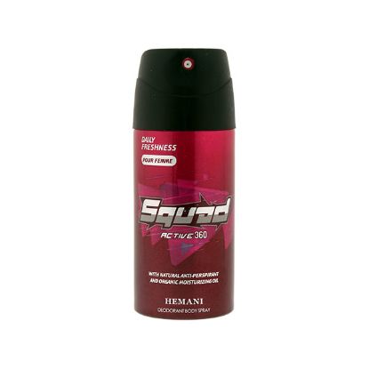 Hemani Squad Deodorant Spray Active 360 for Women