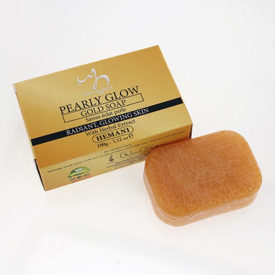 Pearly Glow Gold Soap | WB by Hemani 