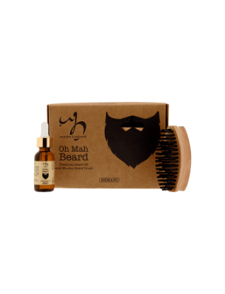 Picture of Premium Beard Oil With Wooden Beard Brush