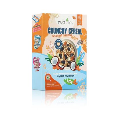 Nutrilov Crunchy Cereal Coconut Almond 420g