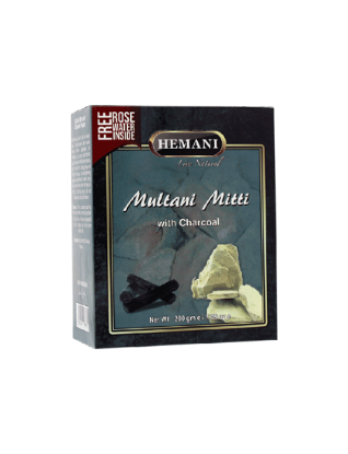 Picture of Herbal Beauty Mask Powder - Multani Mitti with Charcoal