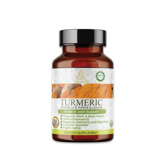 Picture of Herbal Dietary Supplement – Turmeric with Black Pepper & Ginger Oil Capsule| Aijaz Aslam