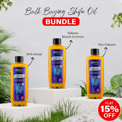 Pack of 3 Shifa Oil  | WB by Hemani 