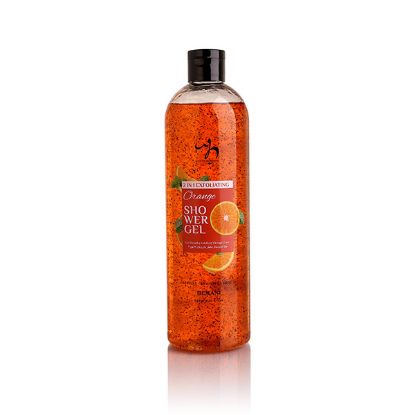 2in1 Exfoliating Orange Shower Gel 500ml | WB by Hemani 