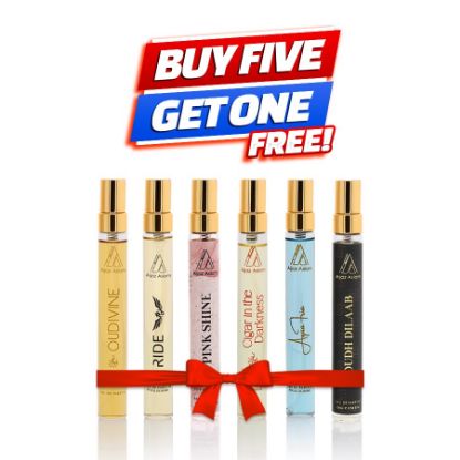 Picture of Buy Any 5 Aijaz Aslam’s 10ml Perfumes and Get 1 Free! 