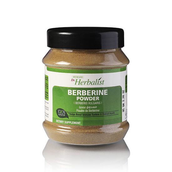 Dr. Herbalist Berberine Powder 100gm	| Hemani Herbals 