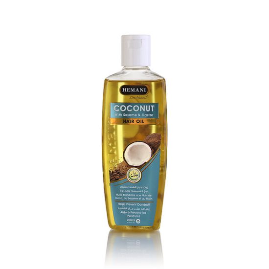 Coconut Herbal Hair Oil 200ml | Hemani Herbals 