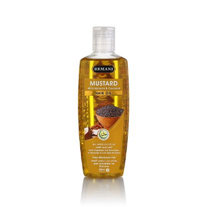 Mustard Herbal Hair Oil 200ml	| Hemani Herbals 