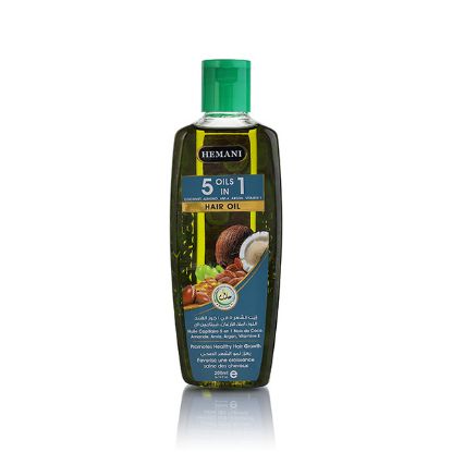 5 In 1 Herbal Hair Oil 200ml | Hemani Herbals 