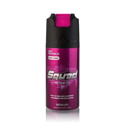 Hemani Squad Deodorant Spray Active 360 for Women	