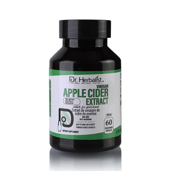 Dr Herbalist Apple Cider Vinegar Extract Powder Capsule 500mg | Hemani Herbals 