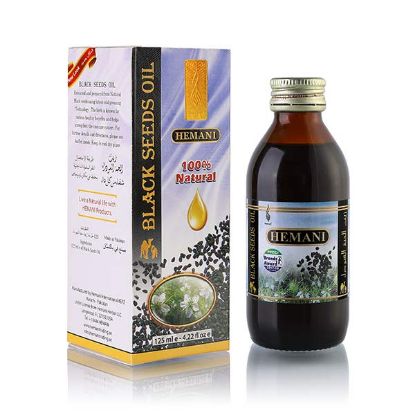 Herbal Oil 125ml - Black Seed | Hemani Herbals 