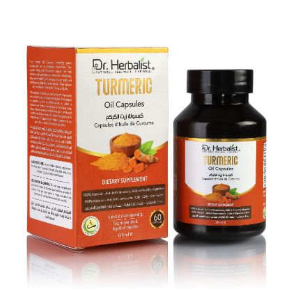 Dr Herbalist Turmeric Oil Capsules 