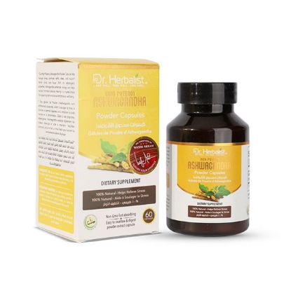 Dr. Herbalist Ashwagandha Powder Capsule 450mg