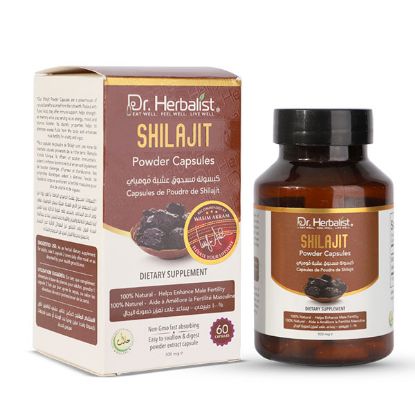 Dr. Herbalist Shilajit Powder Capsules 450mg