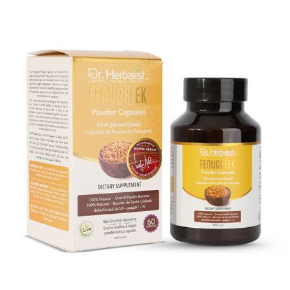Dr. Herbalist Fenugreek Powder Capsules 350mg
