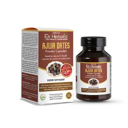 Dr. Herbalist Ajwa Date Powder Capsules 350mg