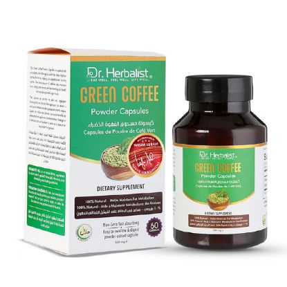 Dr. Herbalist Green Coffee Powder Capsules 450mg