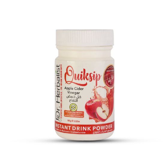 Dr. Herbalist Quiksip Instant Drink Powder 100gm – Apple Cider Vinegar