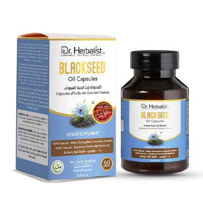 Dr. Herbalist Black seed Oil Capsules 350mg	