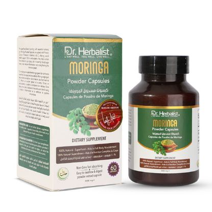 Dr. Herbalist Moringa Powder Capsules 3000mg	