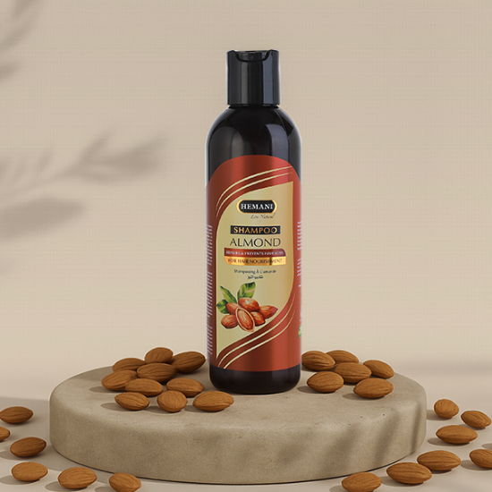 split ends, lightweight formula, almond shampoo, almond shampoo for soft and shiny hair, dry hair, dull hair, prevents hair damage, hair nourishment shampoo, shampoo for dry hair, best almond shampoo for dry and frizzy hair, natural almond extract shampoo for hair care, antioxidant and anti-inflammatory properties, nourishing shampoo with almonds for strong hair	