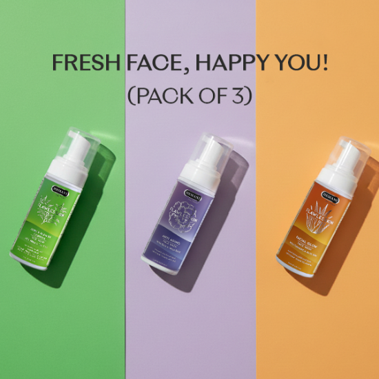 Pack of 3 Flawless Skin Foaming Face Wash 