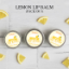 Pack of 3 Lemon Lip Balm	