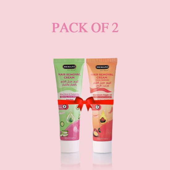  Pack of 2 Hair Removal Cream 