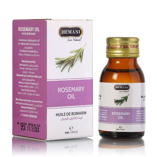 rosemary herbal oil, hemani rosemary oil, rosemary oil for hair, natural hair growth oil, anti-dandruff herbal oil, essential oil, pure rosemary oil, rosemary essential oil, rosemary oil for scalp, hair strengthening oil, natural pain relief oil, hemani herbal oils, rosemary oil, 100% natural rosemary oil, herbal essential oils for wellness, organic rosemary oil, organic, herbal	