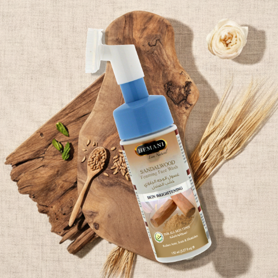 foaming face wash, face wash, anti wrinkle, anti aging, acne, breakouts, pimples, sandal face wash, sandal foaming face wash for wrinkles and fine lines, clean & clear