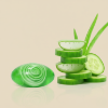 cucumber, aloe vera, cucumber & aloe vera, noodle Soap, soap, organic soap, herbal soap, bath & body, soothing, cooling, clear skin