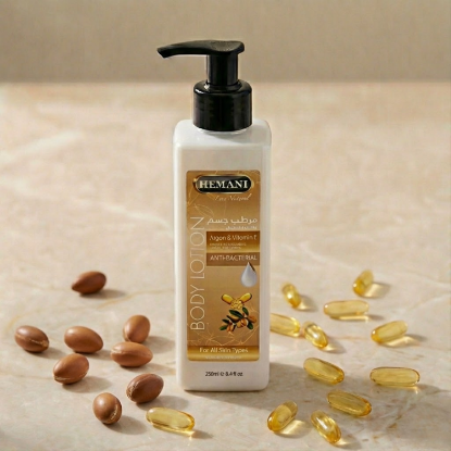 Argan & Vitamin E Antibacterial Body Lotion