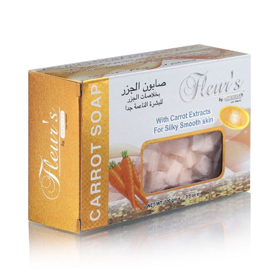 Fleurs Transparent Soap - Carrot