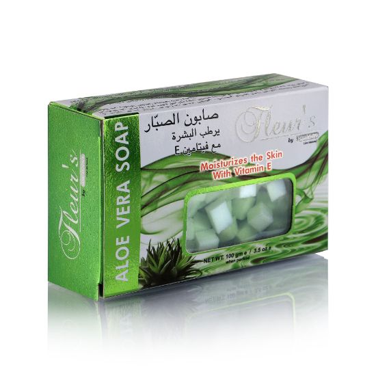 Fleurs Transparent Soap - Aloe Vera